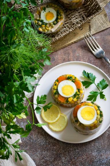 Zdjęcie - Galareta drobiowa - Przepisy kulinarne ze zdjęciami