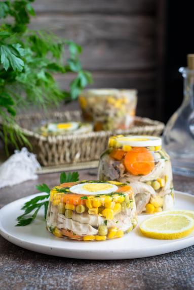 Zdjęcie - Galareta drobiowa - Przepisy kulinarne ze zdjęciami