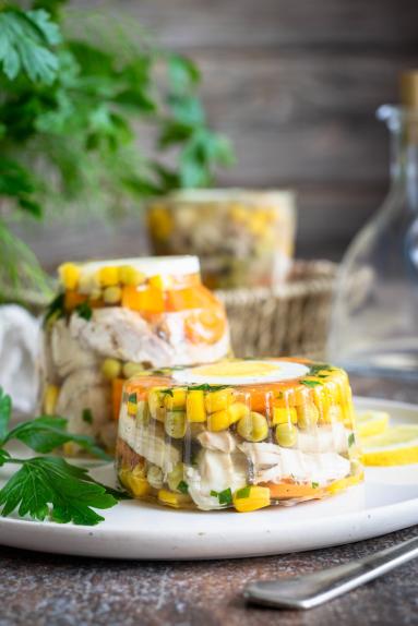 Zdjęcie - Galareta drobiowa - Przepisy kulinarne ze zdjęciami