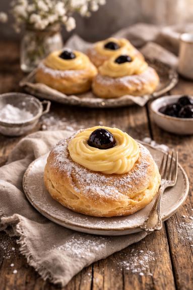 Zdjęcie - Zeppole di San Giuseppe - Przepisy kulinarne ze zdjęciami