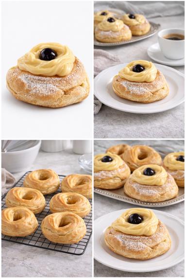Zdjęcie: Zeppole di San Giuseppe Zdjęcie - Zeppole di San Giuseppe - Przepisy kulinarne ze zdjęciami