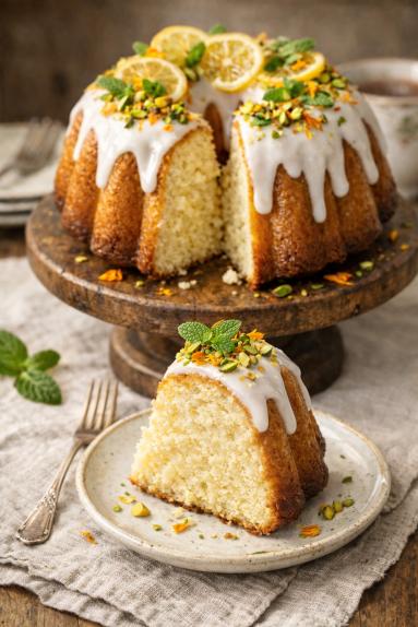 Zdjęcie - Babka cytrynowa z mascarpone - Przepisy kulinarne ze zdjęciami