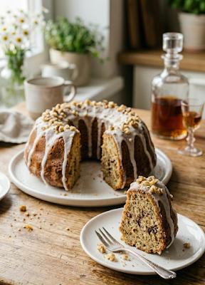 Zdjęcie - Babka orzechowa - Przepisy kulinarne ze zdjęciami
