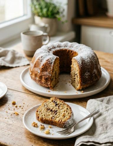 Zdjęcie - Babka orzechowa - Przepisy kulinarne ze zdjęciami