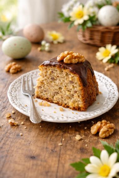 Zdjęcie - Babka orzechowa - Przepisy kulinarne ze zdjęciami