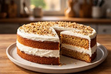 Zdjęcie: Torcik miodowy z mascarpone Zdjęcie - Torcik miodowy z mascarpone - Przepisy kulinarne ze zdjęciami