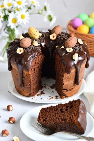 Zdjęcie - Babka  podw&oacute;jnie czekoladowa - Przepisy kulinarne ze zdjęciami