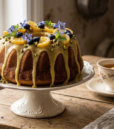Zdjęcie: Babka piaskowa z nutą cytryny Zdjęcie - Babka piaskowa z nutą cytryny - Przepisy kulinarne ze zdjęciami