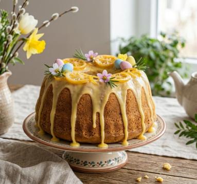 Zdjęcie: Babka piaskowa z nutą cytryny Zdjęcie - Babka piaskowa z nutą cytryny - Przepisy kulinarne ze zdjęciami