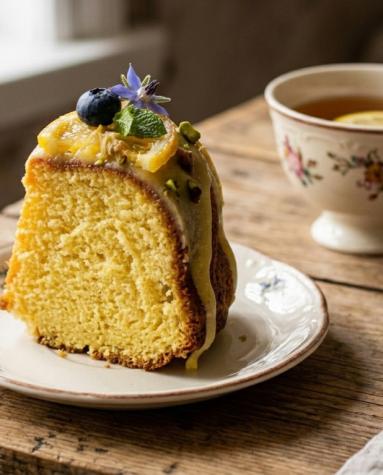 Zdjęcie: Babka piaskowa z nutą cytryny Zdjęcie - Babka piaskowa z nutą cytryny - Przepisy kulinarne ze zdjęciami