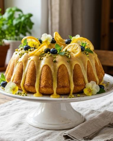 Zdjęcie - Babka piaskowa z nutą cytryny - Przepisy kulinarne ze zdjęciami
