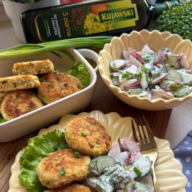 Zdjęcie: Kotlety jajeczne ze szczypiorkiem Zdjęcie - Kotlety jajeczne ze szczypiorkiem - Przepisy kulinarne ze zdjęciami