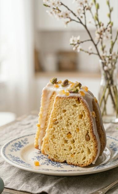 Zdjęcie: Babka drożdżowa z lukrem i nutą pomarańczy Zdjęcie - Babka drożdżowa z lukrem i nutą pomarańczy - Przepisy kulinarne ze zdjęciami