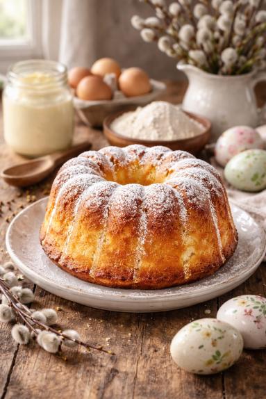 Zdjęcie - Babka majonezowa - Przepisy kulinarne ze zdjęciami