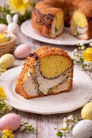 Zdjęcie - Babka mozaikowa - Przepisy kulinarne ze zdjęciami