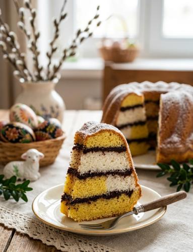 Zdjęcie: Babka mozaikowa Zdjęcie - Babka mozaikowa - Przepisy kulinarne ze zdjęciami