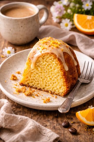Zdjęcie - Babka pomarańczowa - Przepisy kulinarne ze zdjęciami