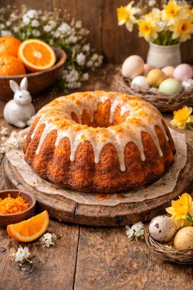 Zdjęcie - Babka pomarańczowa - Przepisy kulinarne ze zdjęciami