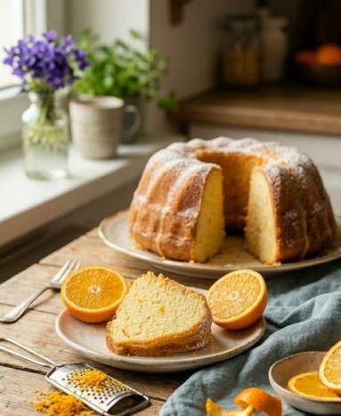 Zdjęcie - Babka pomarańczowa - Przepisy kulinarne ze zdjęciami