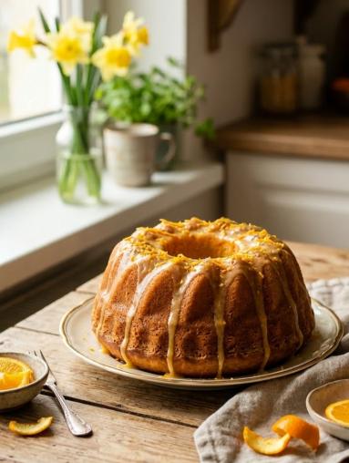 Zdjęcie - Babka pomarańczowa - Przepisy kulinarne ze zdjęciami