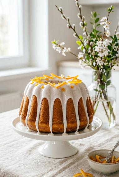 Zdjęcie - Baba drożdżowa parzona rodzynkami - Przepisy kulinarne ze zdjęciami