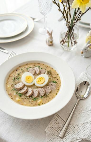 Zdjęcie - Żurek wielkanocny - Przepisy kulinarne ze zdjęciami