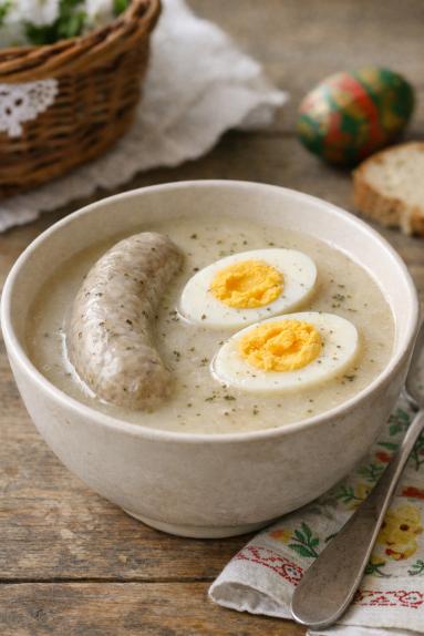 Zdjęcie - Żurek wielkanocny - Przepisy kulinarne ze zdjęciami