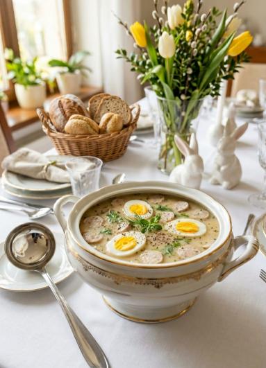 Zdjęcie: Żurek wielkanocny Zdjęcie - Żurek wielkanocny - Przepisy kulinarne ze zdjęciami