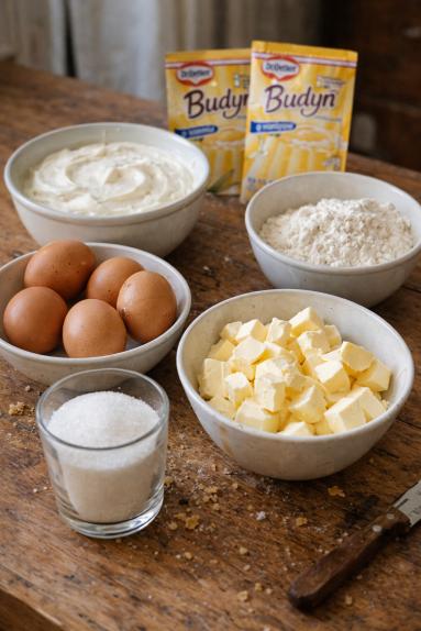 Zdjęcie - Sernik jogurtowy (bez sera) - Przepisy kulinarne ze zdjęciami