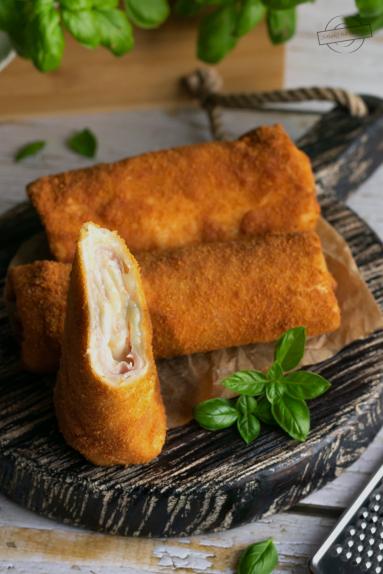 Zdjęcie - Krokiety z tortilli z szynką i serem - Przepisy kulinarne ze zdjęciami