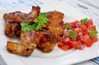 Zdjęcie - Orientalne skrzydełka z kurczaka + film &ndash; Smakowite Dania - Przepisy kulinarne ze zdjęciami