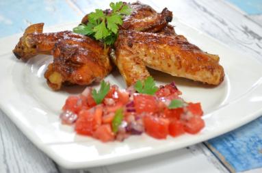 Zdjęcie - Orientalne skrzydełka z kurczaka + film &ndash; Smakowite Dania - Przepisy kulinarne ze zdjęciami