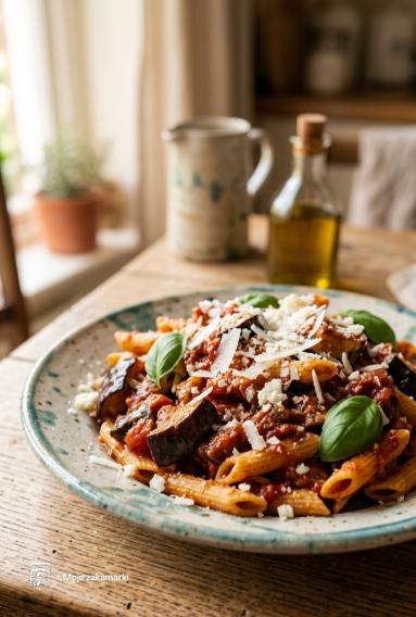 Zdjęcie - Pasta alla Norma - Przepisy kulinarne ze zdjęciami
