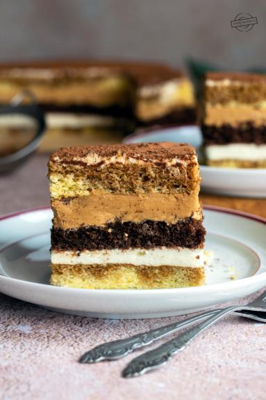 Zdjęcie - Ciasto a&rsquo;la Tiramisu - Przepisy kulinarne ze zdjęciami