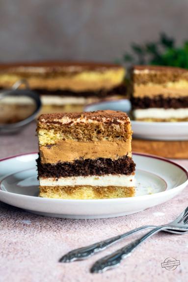 Zdjęcie - Ciasto a&rsquo;la Tiramisu - Przepisy kulinarne ze zdjęciami