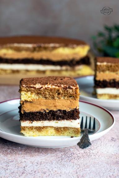 Zdjęcie - Ciasto a&rsquo;la Tiramisu - Przepisy kulinarne ze zdjęciami