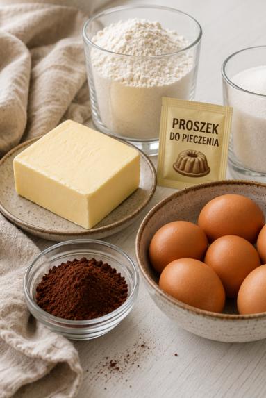 Zdjęcie - Ciasto "Murzynek " - Przepisy kulinarne ze zdjęciami
