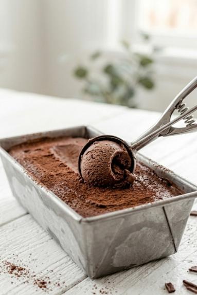 Zdjęcie: Lody czekoladowe /obłędnie kremowe Zdjęcie - Lody czekoladowe /obłędnie kremowe - Przepisy kulinarne ze zdjęciami