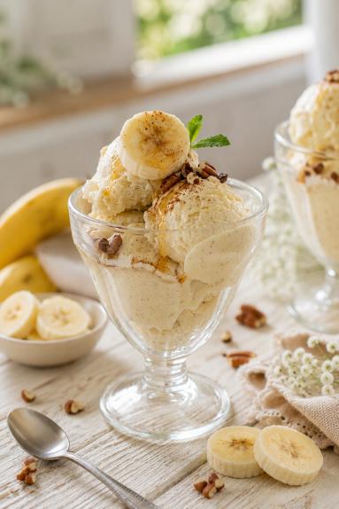 Zdjęcie - Lody domowe z banan&oacute;w /Nice-Cream - Przepisy kulinarne ze zdjęciami