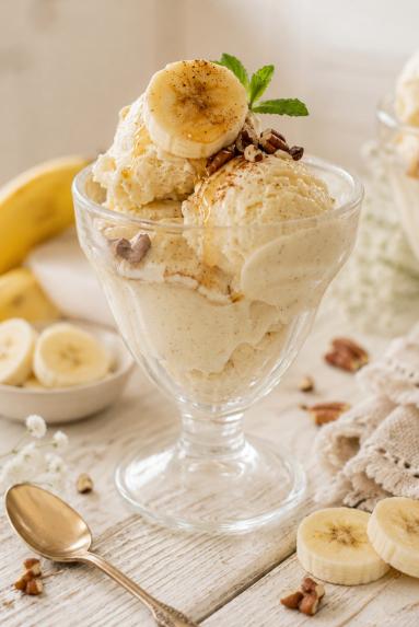 Zdjęcie - Lody domowe z banan&oacute;w /Nice-Cream - Przepisy kulinarne ze zdjęciami
