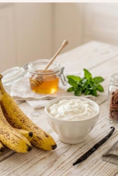 Zdjęcie - Lody domowe z banan&oacute;w /Nice-Cream - Przepisy kulinarne ze zdjęciami