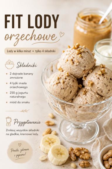 Zdjęcie: Lody domowe z bananów /Nice-Cream Zdjęcie - Lody domowe z bananów /Nice-Cream - Przepisy kulinarne ze zdjęciami