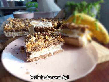 Zdjęcie: Ciasto bez pieczenia ze śmietanką i serkiem MASCARPONE "bananowiec" i "truskawkowe" Zdjęcie - Ciasto bez pieczenia ze śmietanką i serkiem MASCARPONE "bananowiec" i "truskawkowe" - Przepisy kulinarne ze zdjęciami