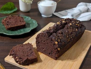 Zdjęcie: Ciasto bananowo-czekoladowe Zdjęcie - Ciasto bananowo-czekoladowe - Przepisy kulinarne ze zdjęciami