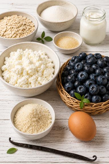 Zdjęcie - Tarta z serowym kremem waniliowym i bor&oacute;wkami/ FIT - Przepisy kulinarne ze zdjęciami