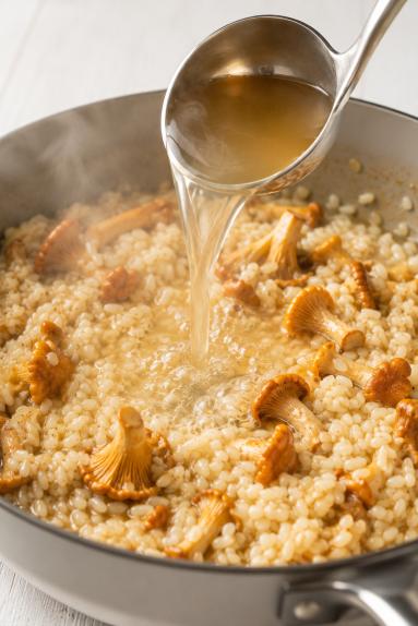 Zdjęcie: Risotto z kurkami Zdjęcie - Risotto z kurkami - Przepisy kulinarne ze zdjęciami