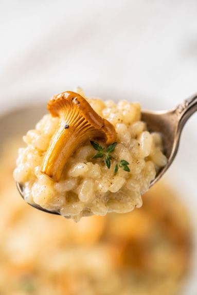 Zdjęcie: Risotto z kurkami Zdjęcie - Risotto z kurkami - Przepisy kulinarne ze zdjęciami
