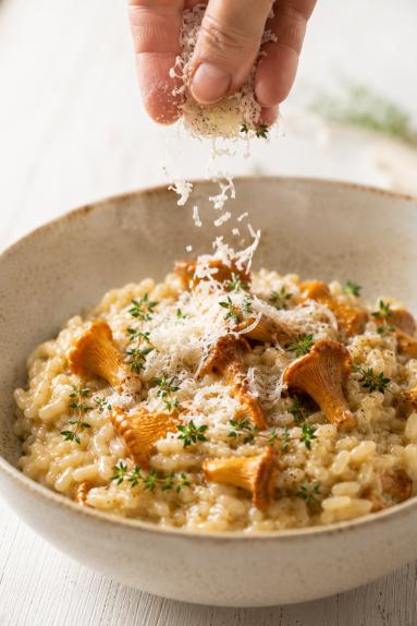 Zdjęcie: Risotto z kurkami Zdjęcie - Risotto z kurkami - Przepisy kulinarne ze zdjęciami