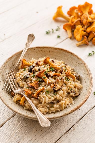 Zdjęcie - Risotto z kurkami - Przepisy kulinarne ze zdjęciami