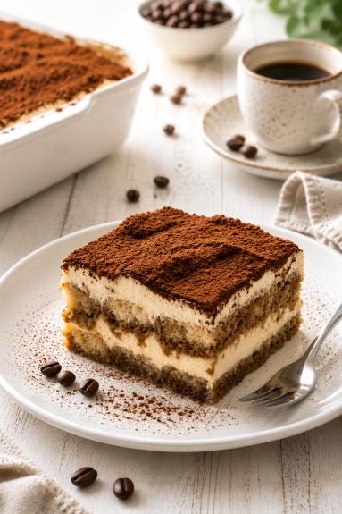 Zdjęcie - Tiramisu klasyczne - Przepisy kulinarne ze zdjęciami